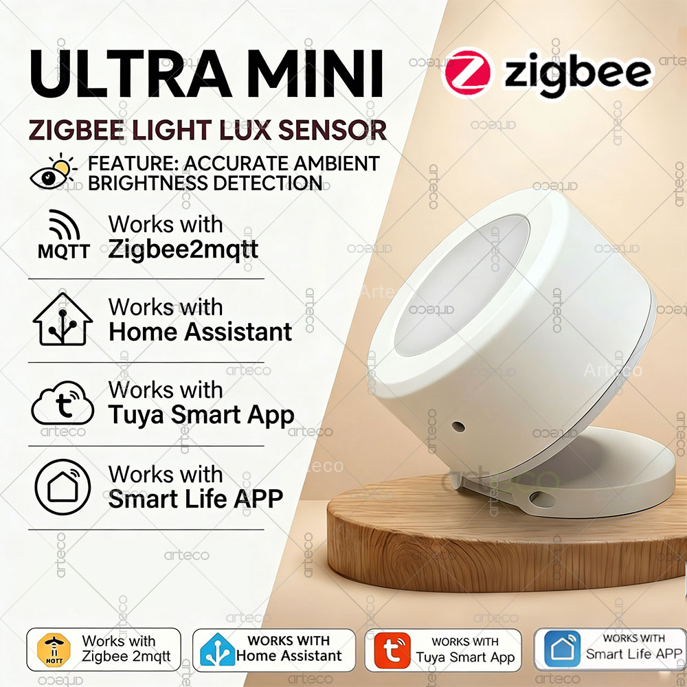 Smart Home News - Ultra Mini Zigbee Lichtsensor verlichtingssterkte Detector