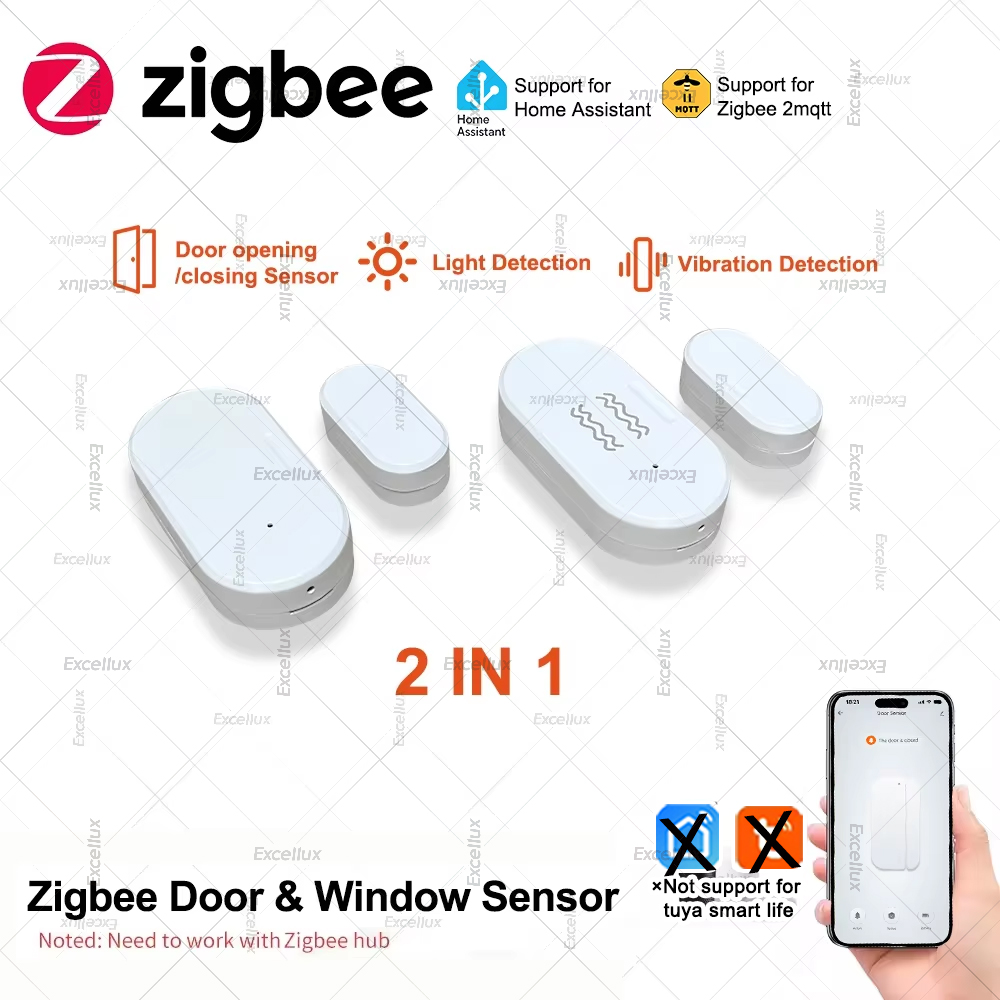 Smart Home Zigbee 3.0 - Zigbee 3.0 Deur Raam Sensor Met