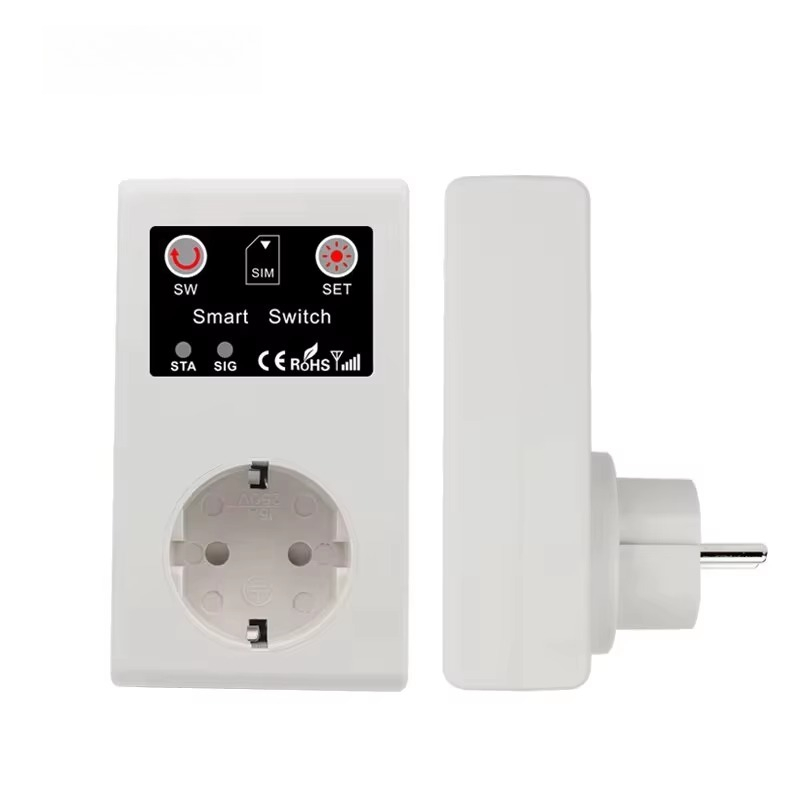Smart Home Remote - 16A EU GSM-stroomaansluiting 3000W slimme intelligente