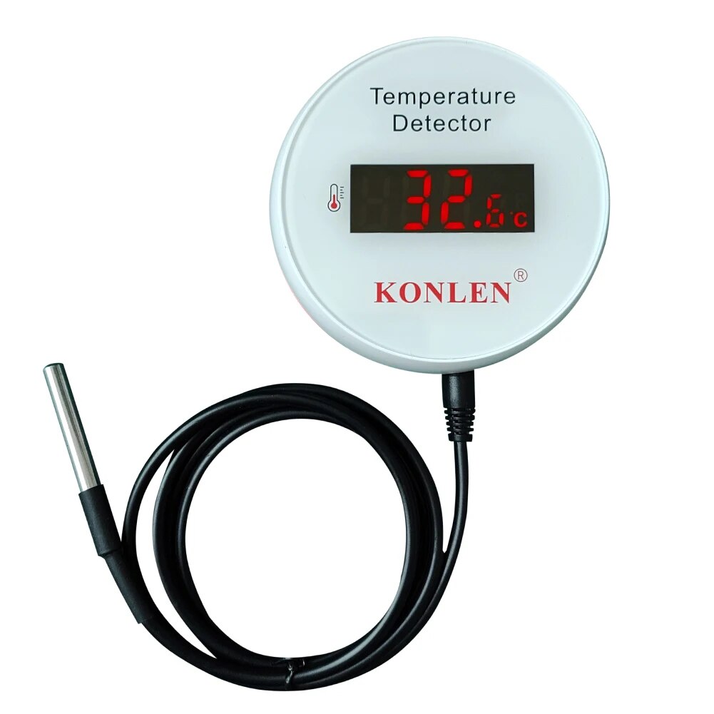 Smart Home Green - Konlen Tuya Wifi Temperatuursensor 3M Sonde