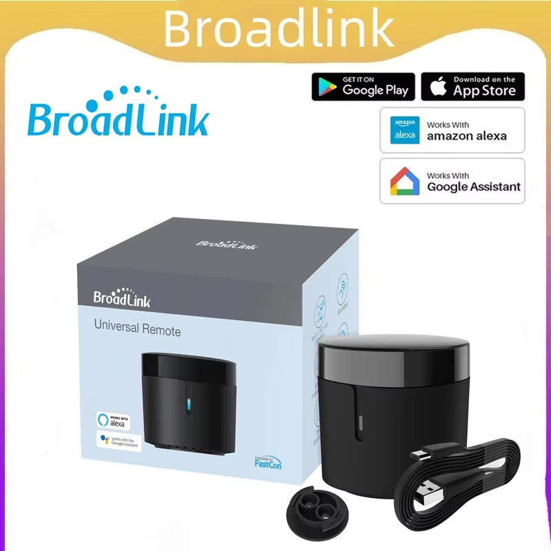 Universal Remote Smart Home - Broadlink RM4 Mini Smart Afstandsbediening Infrarood