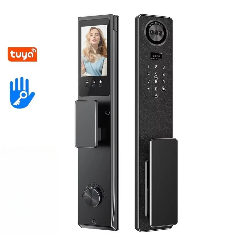 Smart Home In Us - Tuya WiFi Smart Door Lock, biometrisch