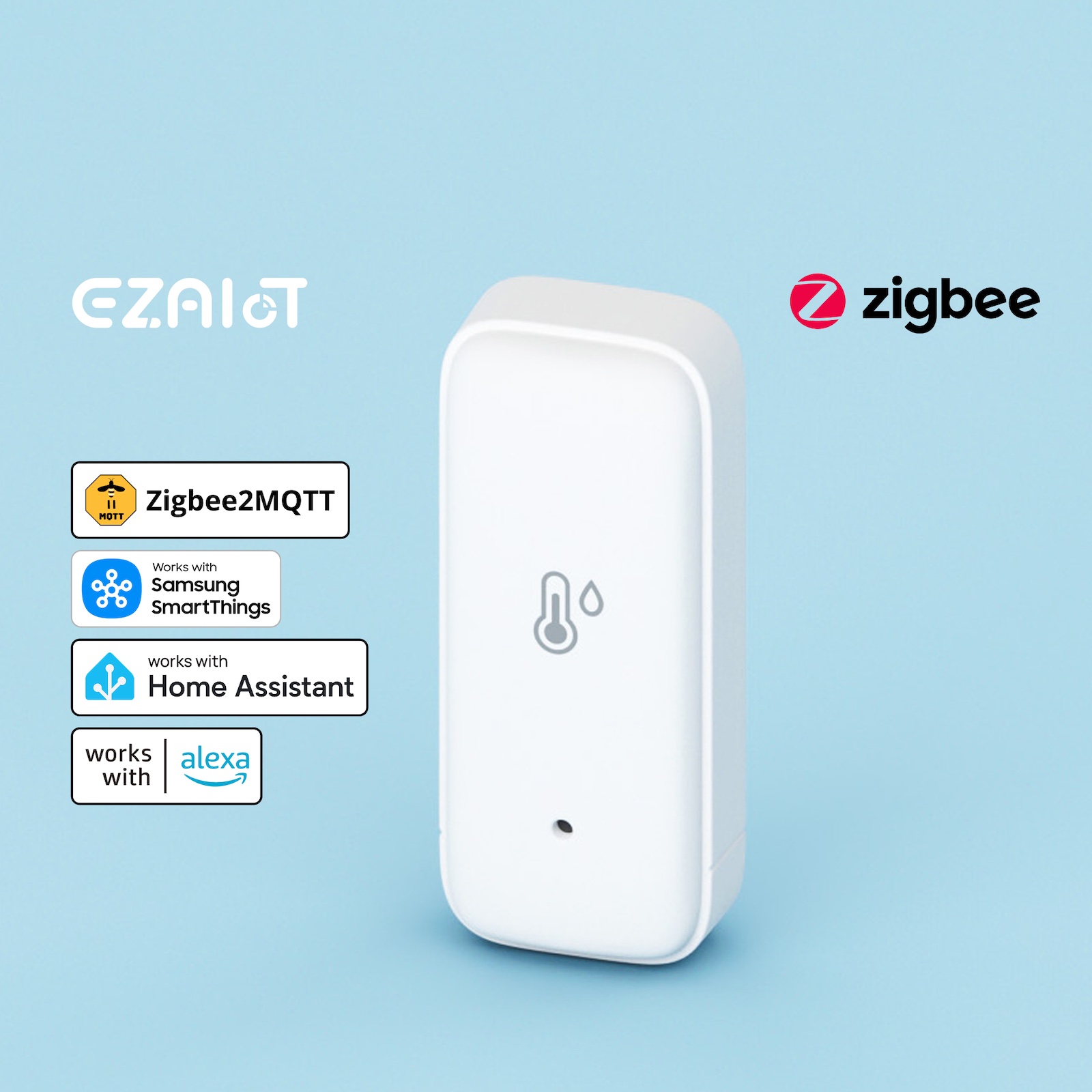 Smart Home Zigbee 3.0 - Tuya Smart Zigbee 3.0 Temperatuur- en