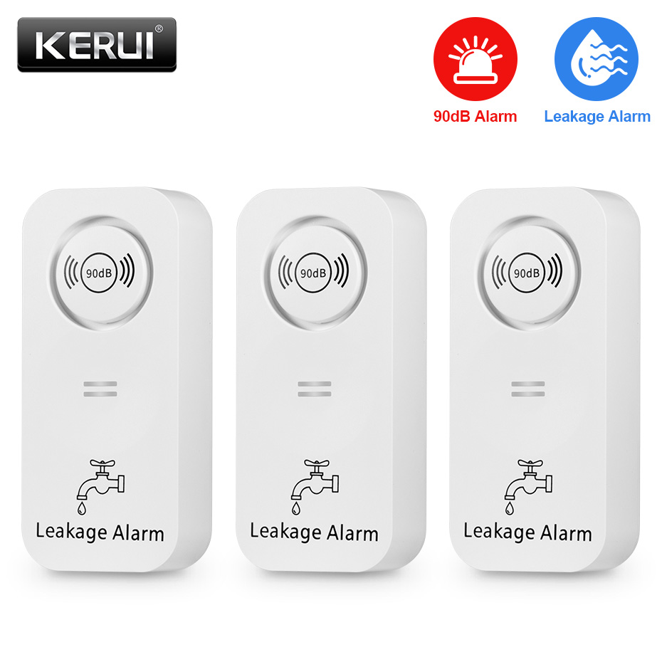 Wifi Water Leak Detector - CORINA Draadloze Watersensor 90dB Alarm Waterlekdetector
