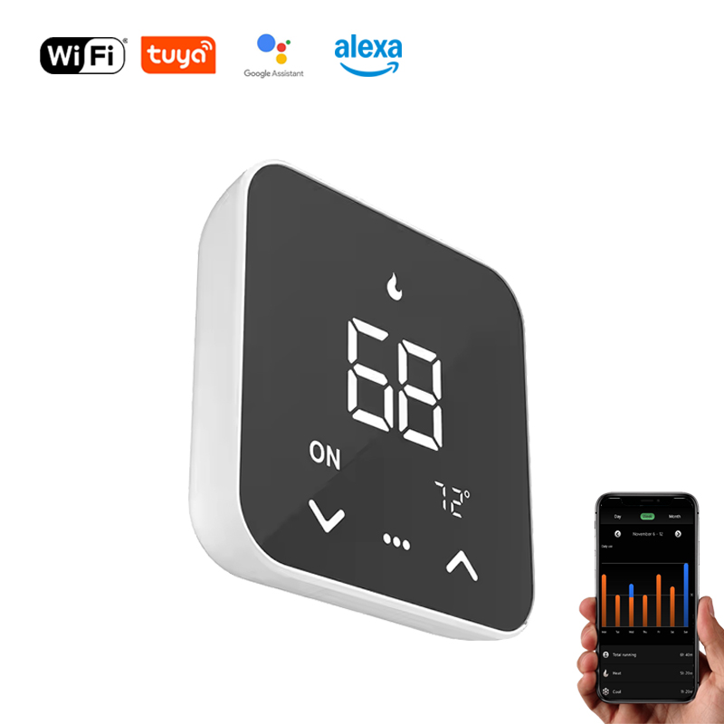 Smart Home Remote - 2026 nieuwe Tuya WiFi Slimme Thermostaat