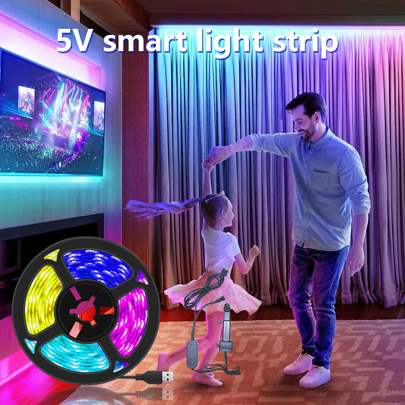 Smart Power Strip - STTL Smart TV LED-stripverlichting 2,5M RGB