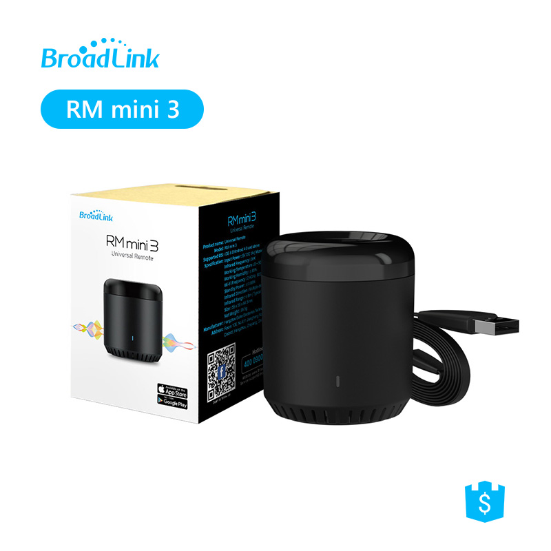 Universal Remote Smart Home - BroadLink RM mini 3 Wi-Fi universele