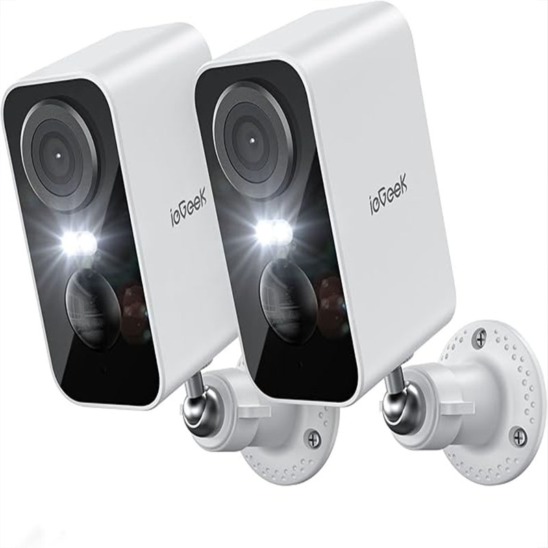 Smart Home Camera Ezviz - ieGeek 2 STUKS 2K draadloze WiFi-bewakingscamera
