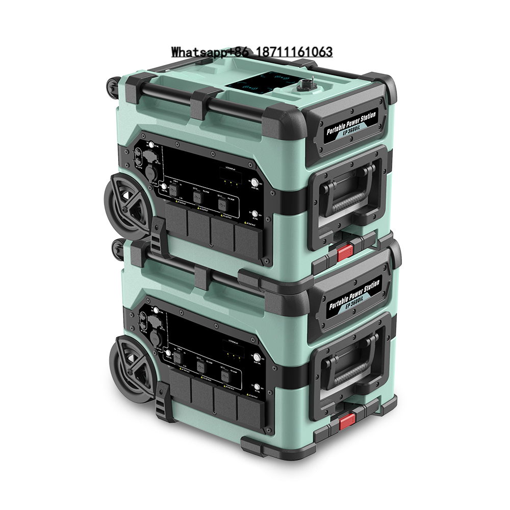 Smart Home In Us - Draagbaar 7680Wh Smart Monitoring Systeem Mobiel