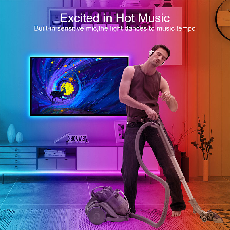 Smart Home Decor - STTL Smart RGB LED TV-strip 2,5M