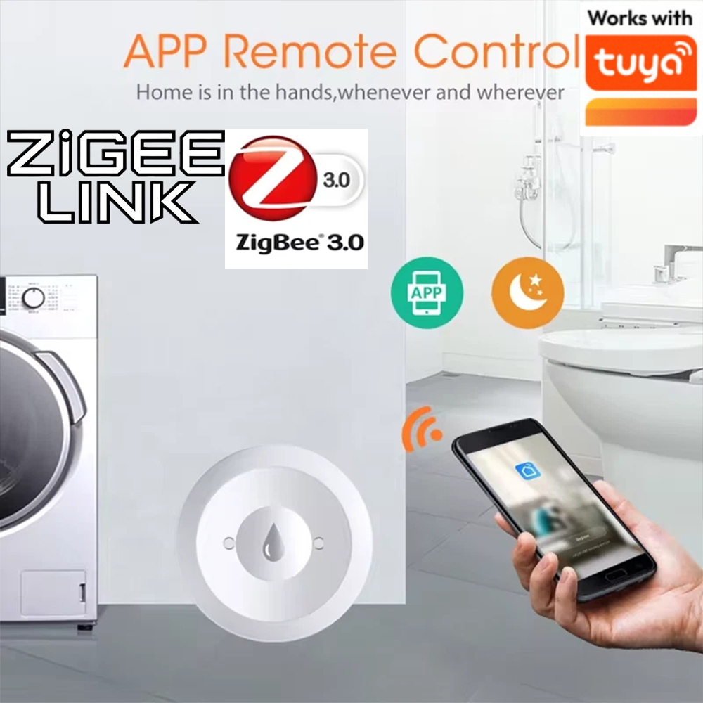 Smart Home Zigbee 3.0 - Voor Tuya ZigBee 3.0 Smart Waterleksensor