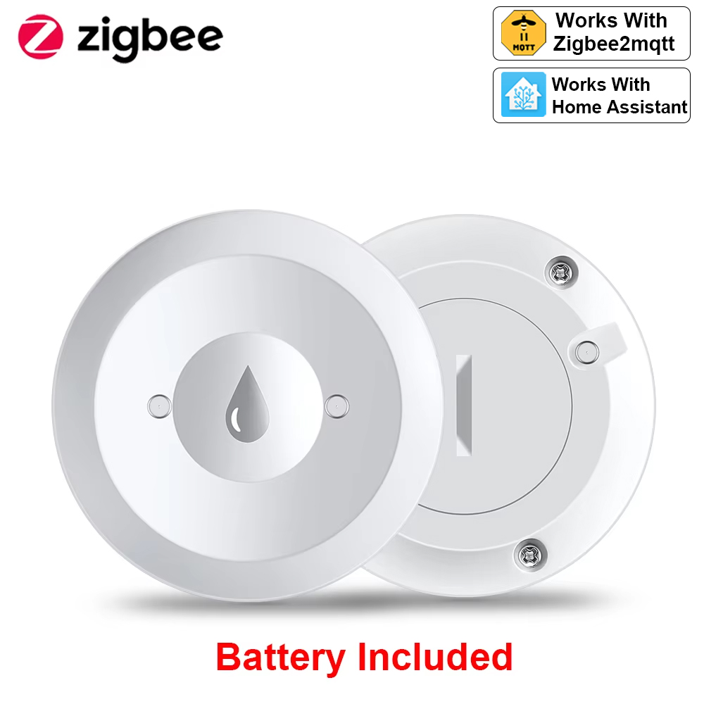 Smart Home Ikea - Zigbee Watersensor Overstromingslekdetector App Remote Monitoring