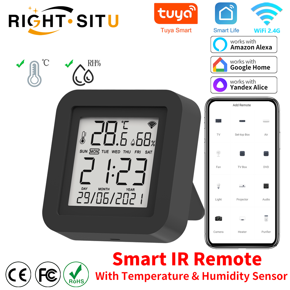 Universal Remote Smart Home - Tuya Smart Universele Ir Afstandsbediening Met