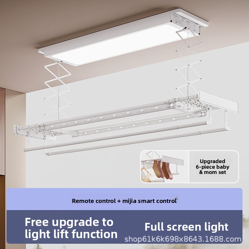 Smart Home In Us - Elektrisch wasdroogrek — op afstand bedienbaar,