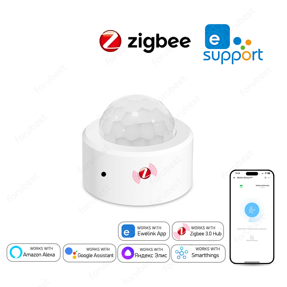 Smart Home Zigbee 3.0 - Zigbee 3.0 Menselijke bewegingssensor PIR Infrarooddetector
