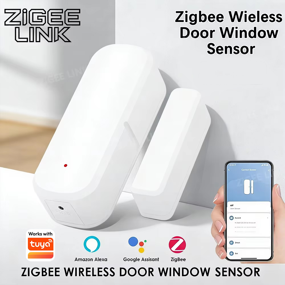 Smart Home News - ZigBee deursensor magnetische contactdetector realtime alarmbeveiligingsmonitor
