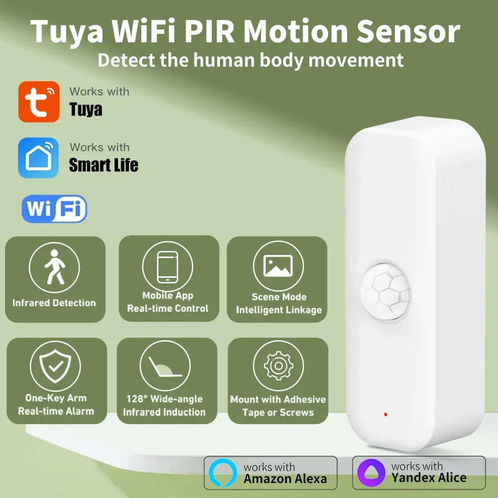 Smart Home Ikea - Tuya WiFI Bewegingssensor PIR Smart Human