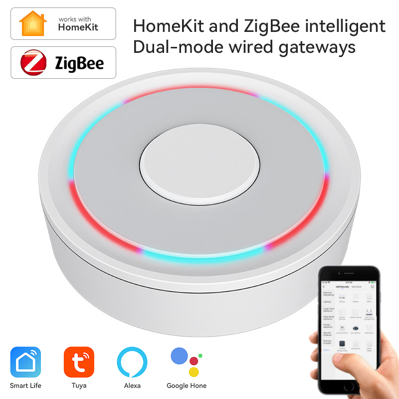 Smart Home Apple - Tuya ZigBee Smart Gateway Homekit Bekabelde