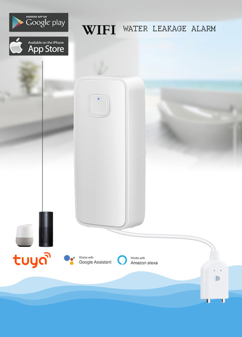Water Alarm Sensor Wifi Waterl - Wifi Water Leak Detector recensie en prijs