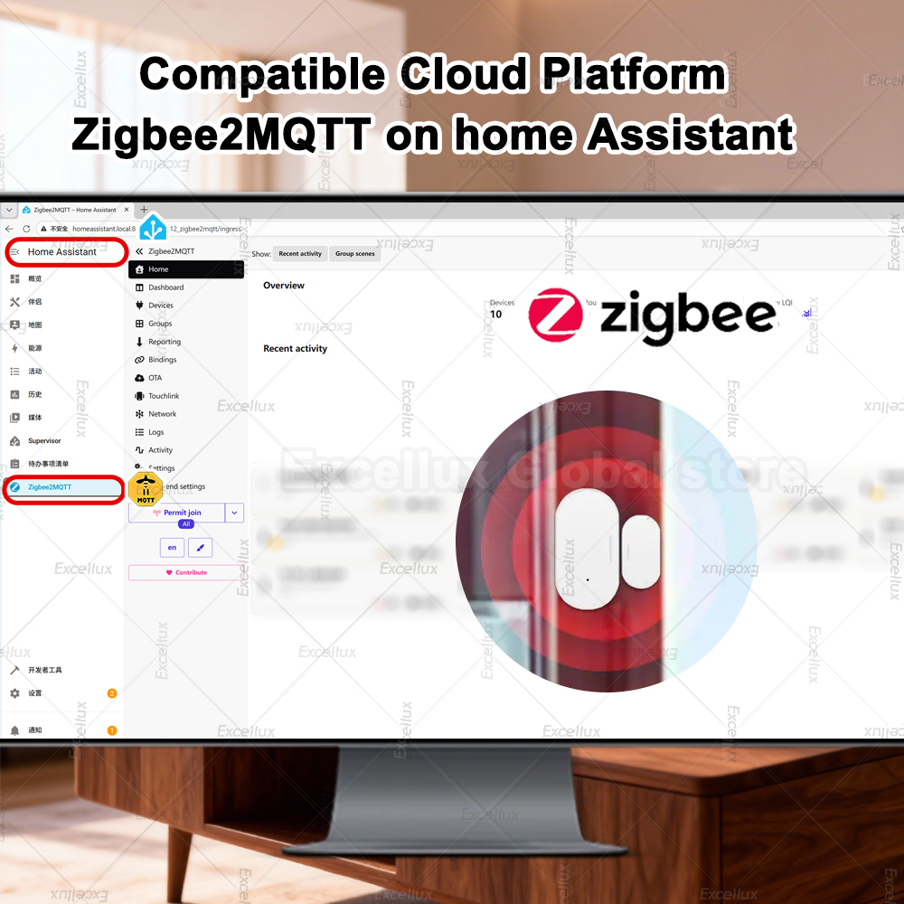 Zigbee 3.0 Deur Raam Sensor Me - Smart Home Zigbee 3.0 recensie en prijs