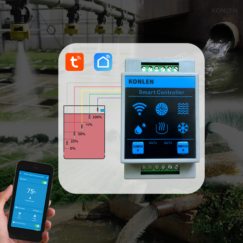 KONLEN Tuya Waterniveausensor  - Wifi Water Leak Detector recensie en prijs