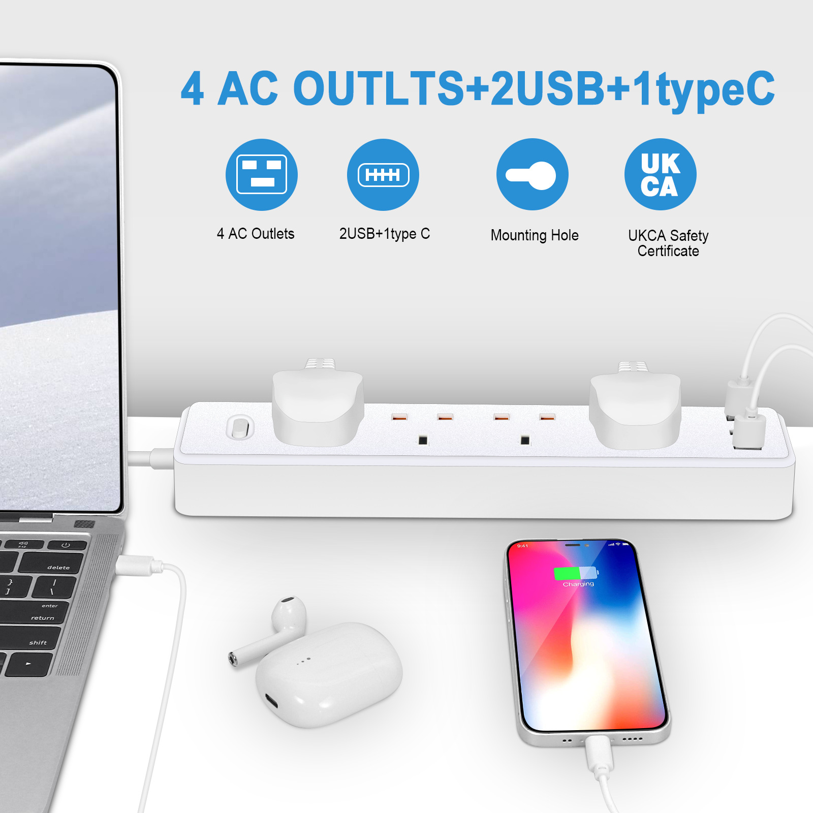 Stekkerdoos Elektrisch stopcon - Smart Power Strip recensie en prijs