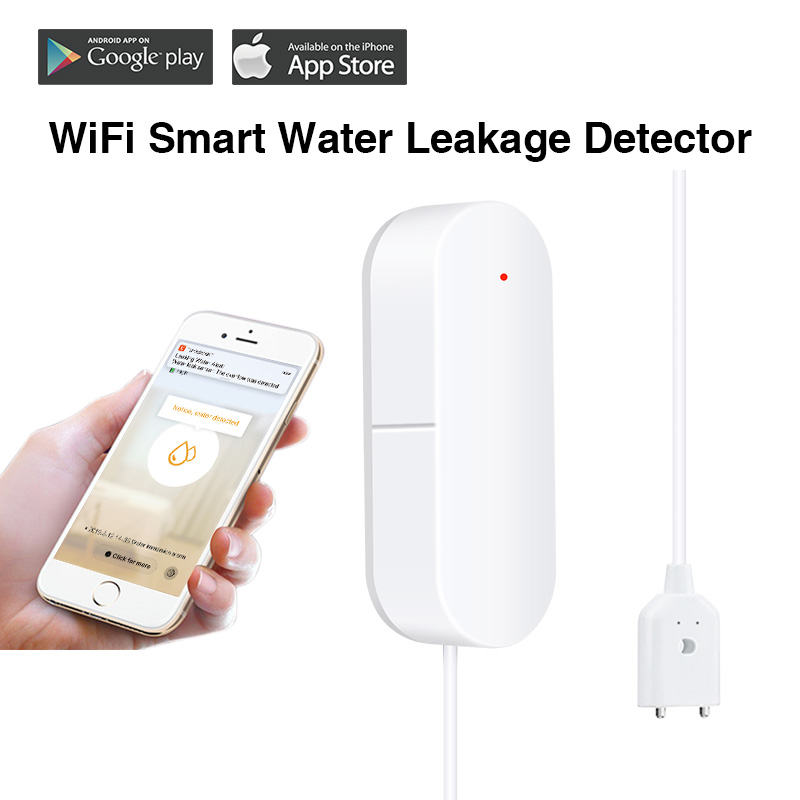 WiFi-waterniveausensor Lekkage - Wifi Water Leak Detector recensie en prijs