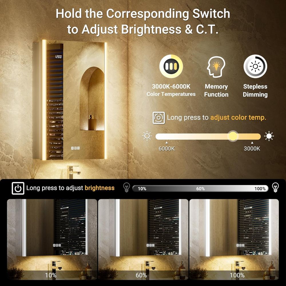 20x32 Verlichte medicijnkastsp - Smart Home Room recensie en prijs