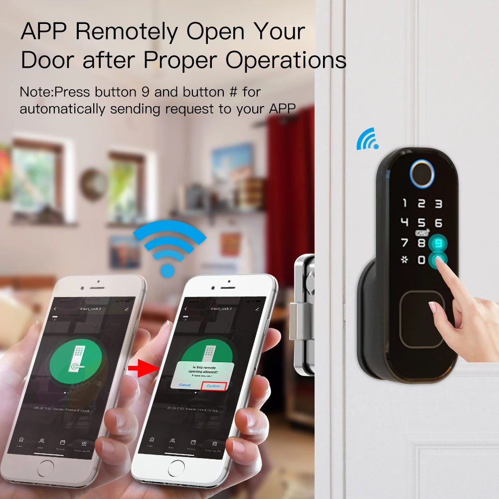 MOES WiFi Tuya Smart Lock Deur - Smart Home Moes recensie en prijs