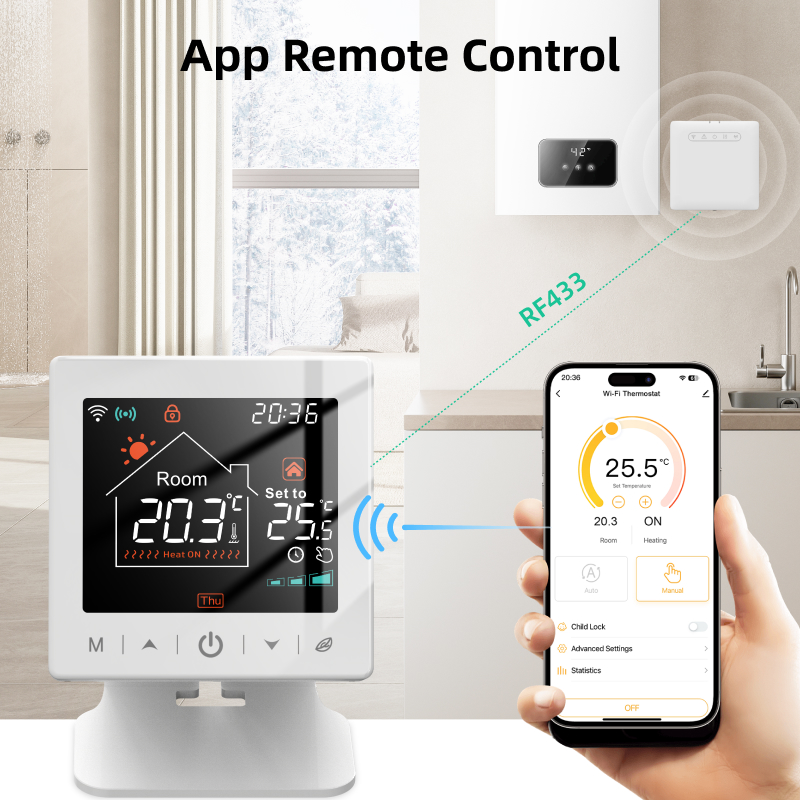 Smart home Wifi thermostaat tu - Universal Remote Smart Home recensie en prijs