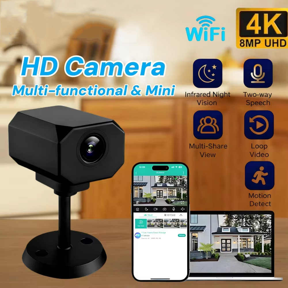 4K HD WiFi-beveiligingscamera  - Smart Home Remote recensie en prijs
