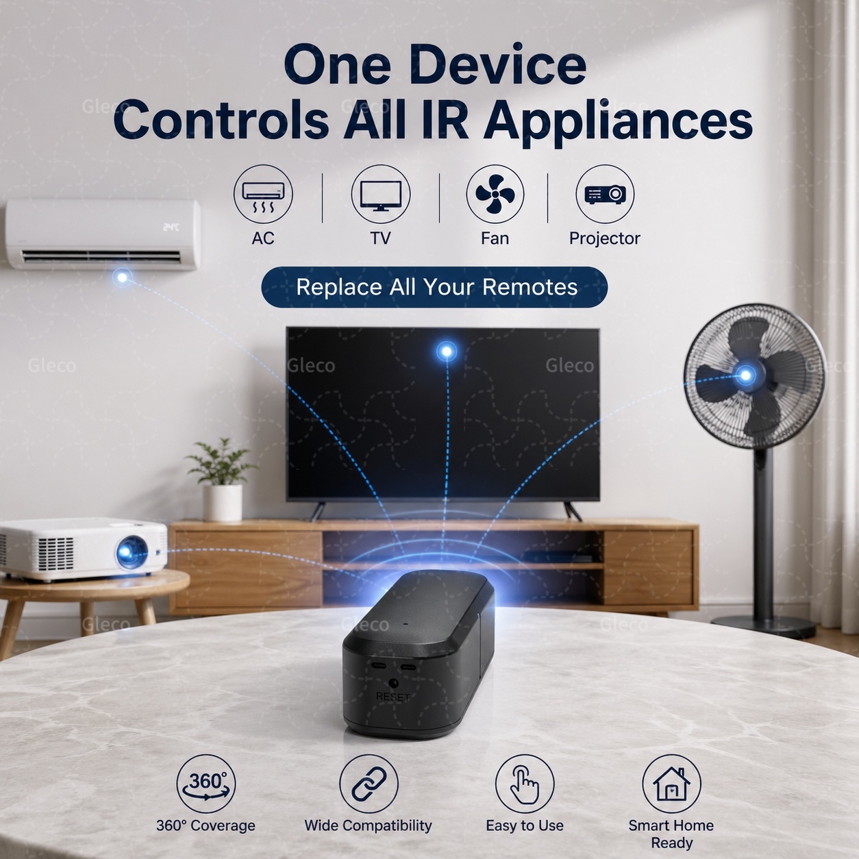 Zigbee Smart IR-afstandsbedien - Universal Remote Smart Home recensie en prijs