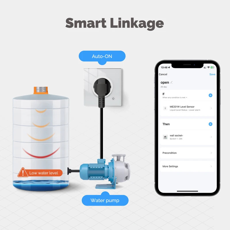 MOES Tuya WiFi/ZigBee slimme w - Wifi Water Sensor recensie en prijs