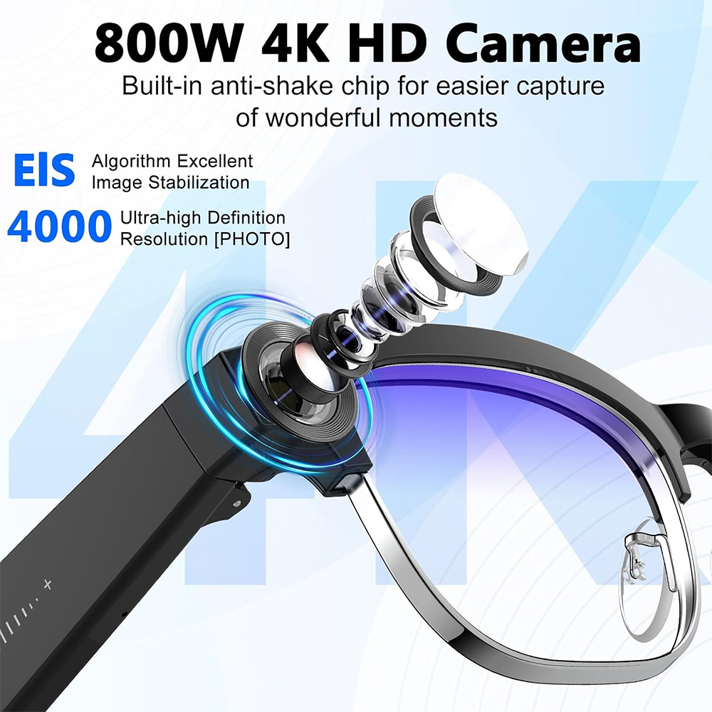 4K Smart AI Bril met 8MP camer - Smart Home Ai recensie en prijs