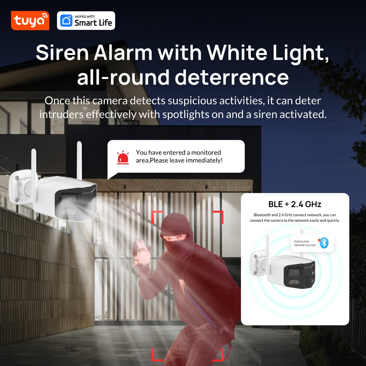 Tuya Smart 4MP 2,5K dubbele le - Smart Home Camera Ezviz recensie en prijs