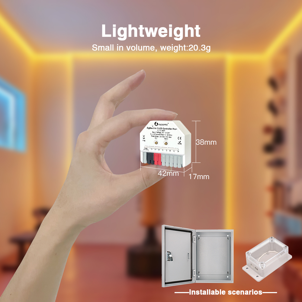 10P Gledopto Zigbee 3.0 Pro+ 5 - Smart Home Llm recensie en prijs
