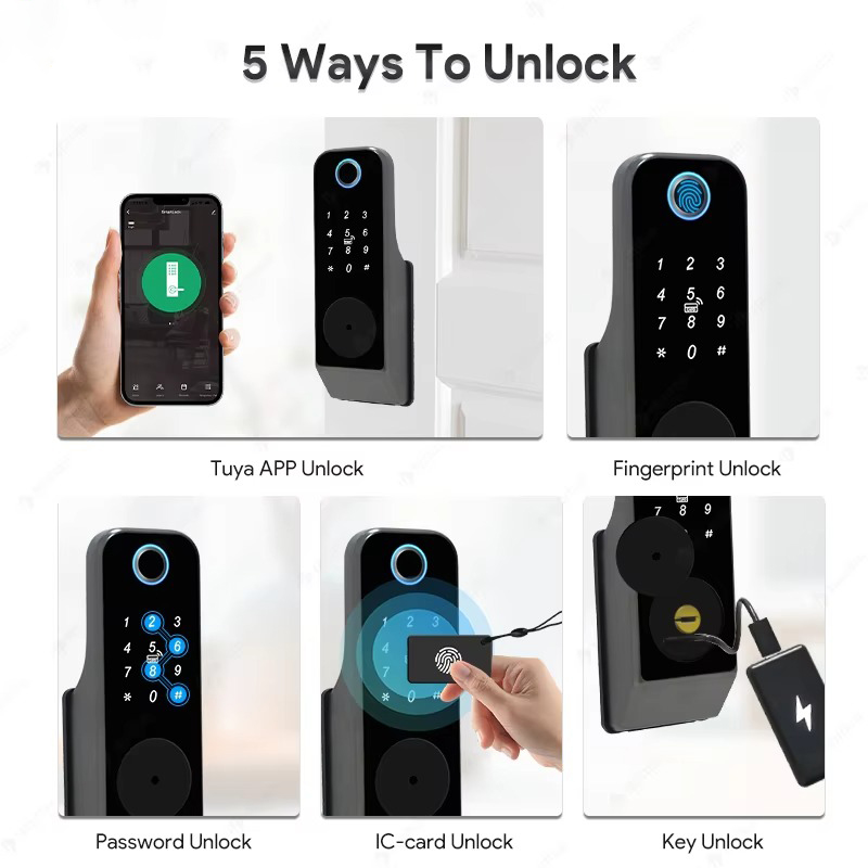 Waterdicht vingerafdrukslot Tu - Smart Home For Windows recensie en prijs