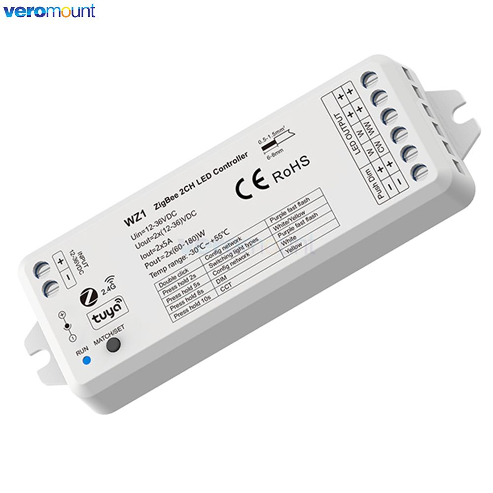 Wz1 Zigbee Led Dimmer 12V 24V  - Smart Home Llm recensie en prijs