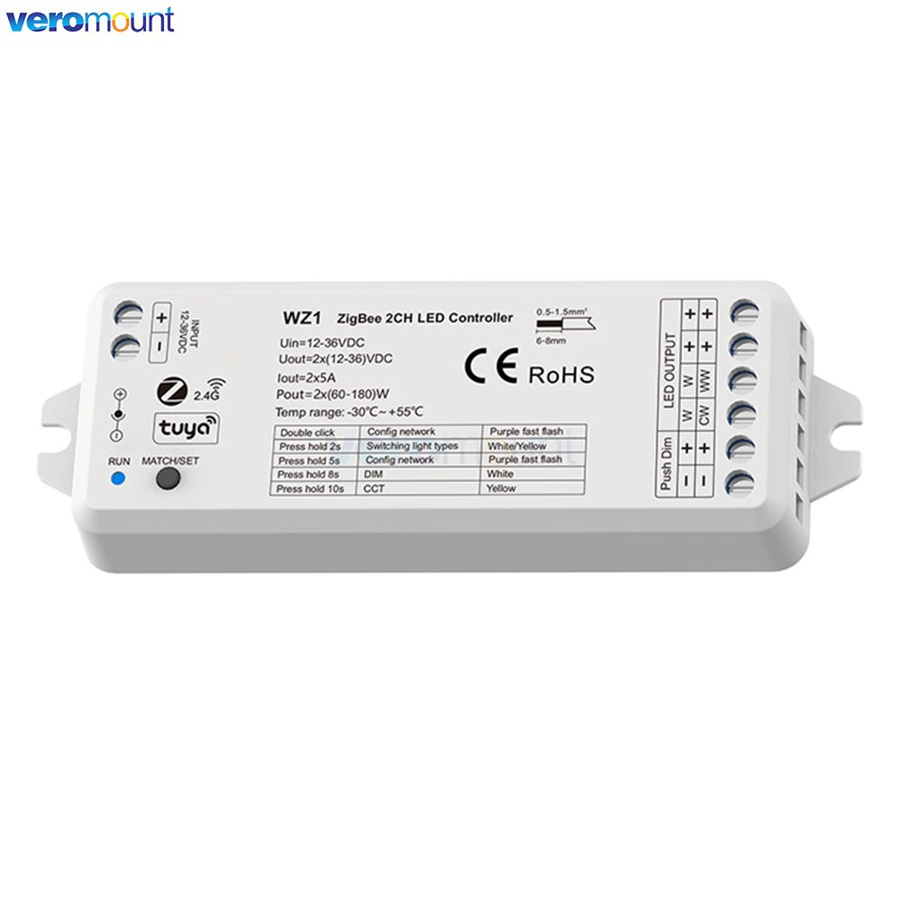 Wz1 Zigbee Led Dimmer 12V 24V  - Smart Home Llm recensie en prijs