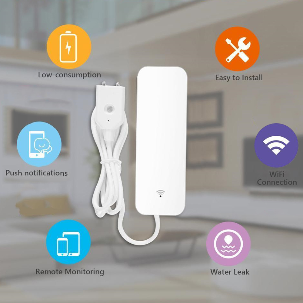 Tuya WiFi waterleksensor, wate - Smart Home Green recensie en prijs