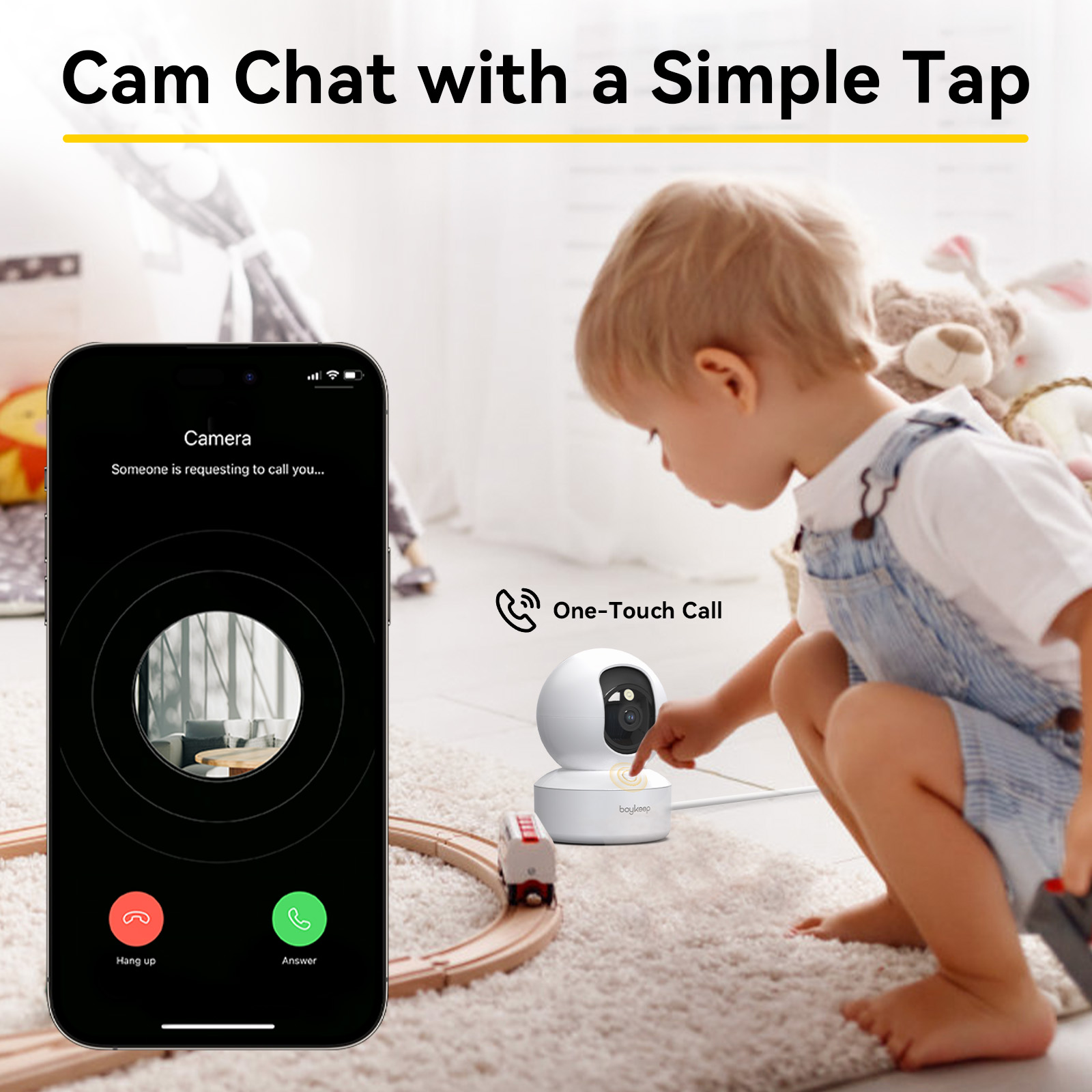 Boykeep 2K hondencamera met te - Smart Home Camera Ezviz recensie en prijs