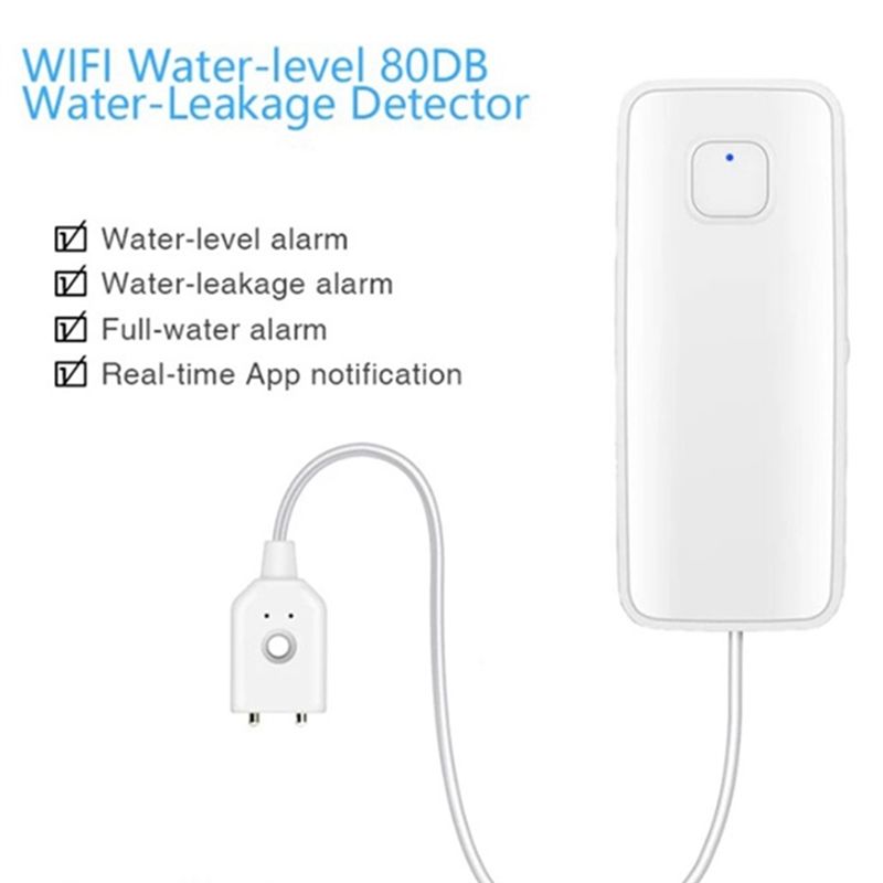 [NIEUWE A09R!】 Tuya Wifi Smart - Wifi Water Leak Detector recensie en prijs
