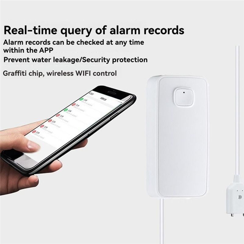 [NIEUWE A09R!】 Tuya Wifi Smart - Wifi Water Leak Detector recensie en prijs