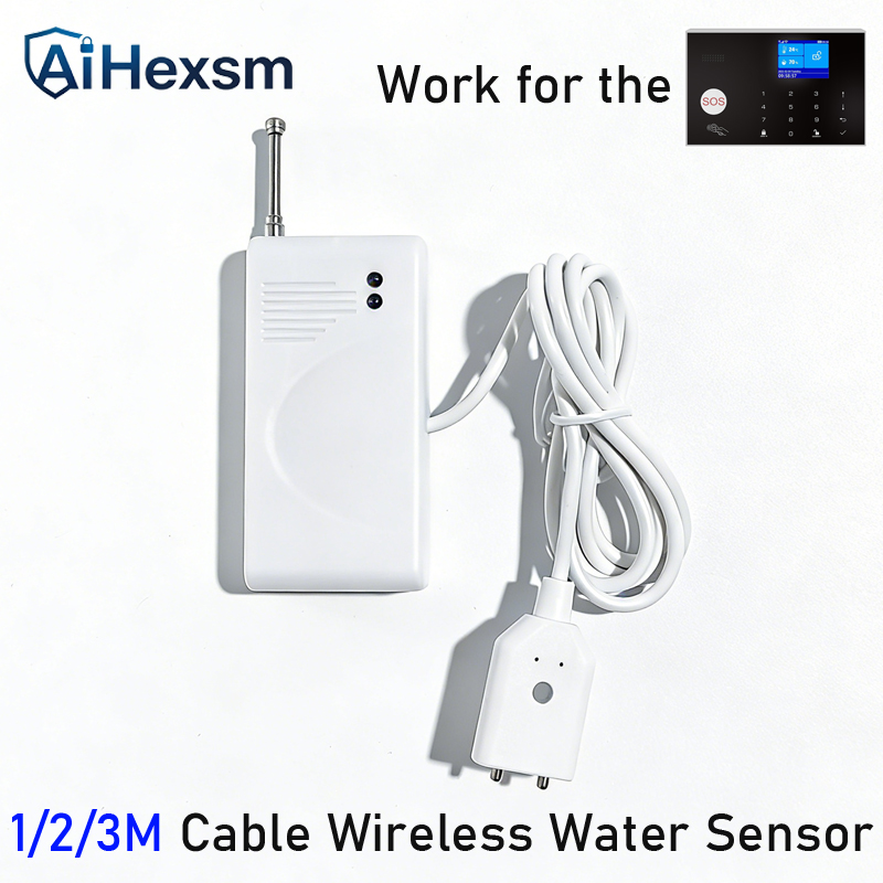 1/2/3meter Draadloze 433MHz Wa - Wifi Water Leak Detector recensie en prijs