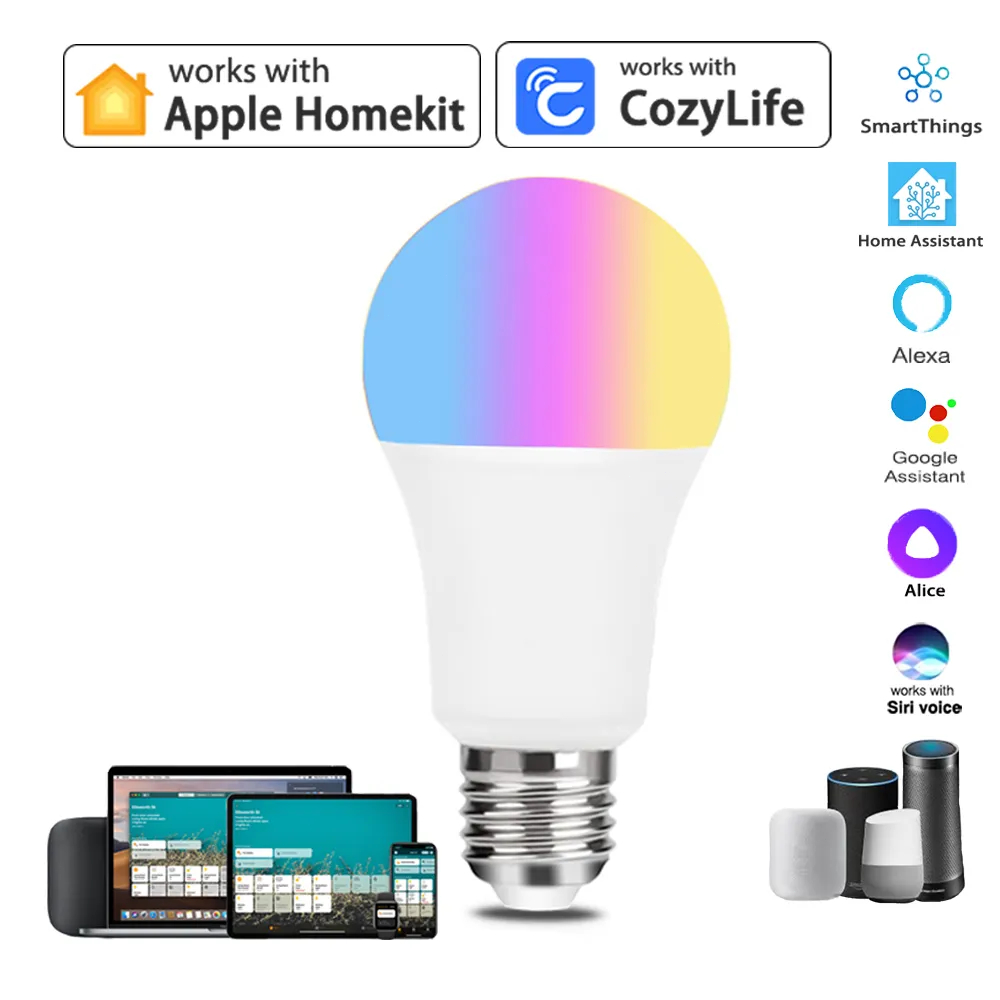 9W Wifi Homekit Lichtlamp E27  - Smart Home Apple recensie en prijs