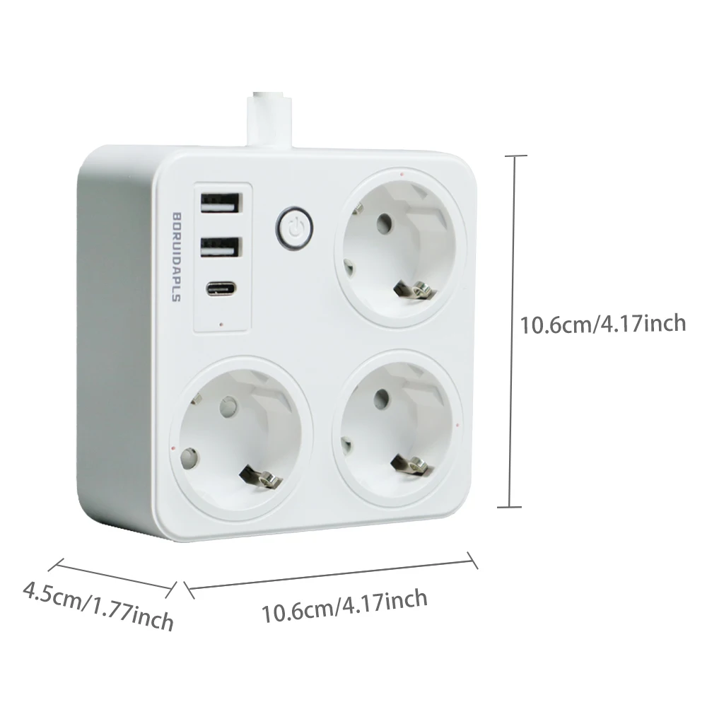 BORUIDAPLS ZigBee EU Smart Pow - Smart Power Strip recensie en prijs