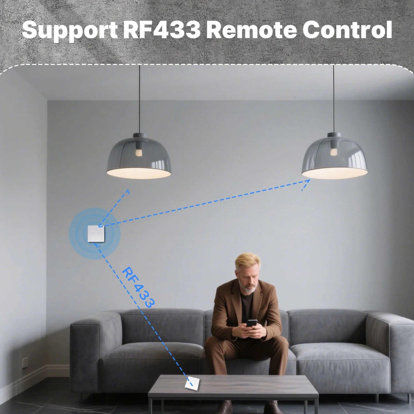 MOES WiFi+RF433 Slimme Touchsc - Smart Home Moes recensie en prijs