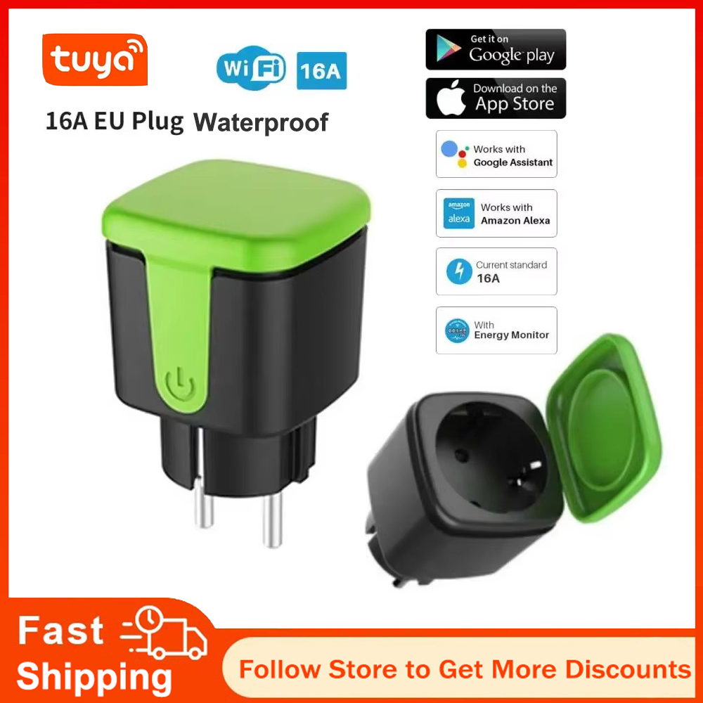Tuya EU 16A WiFi Smart Waterpr - Smart Home Remote recensie en prijs