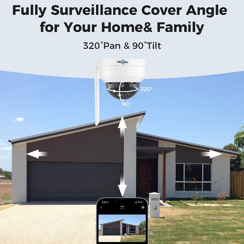 Hiseeu Whc905 5mp Ptz Draadloz - Smart Home Camera Ezviz recensie en prijs