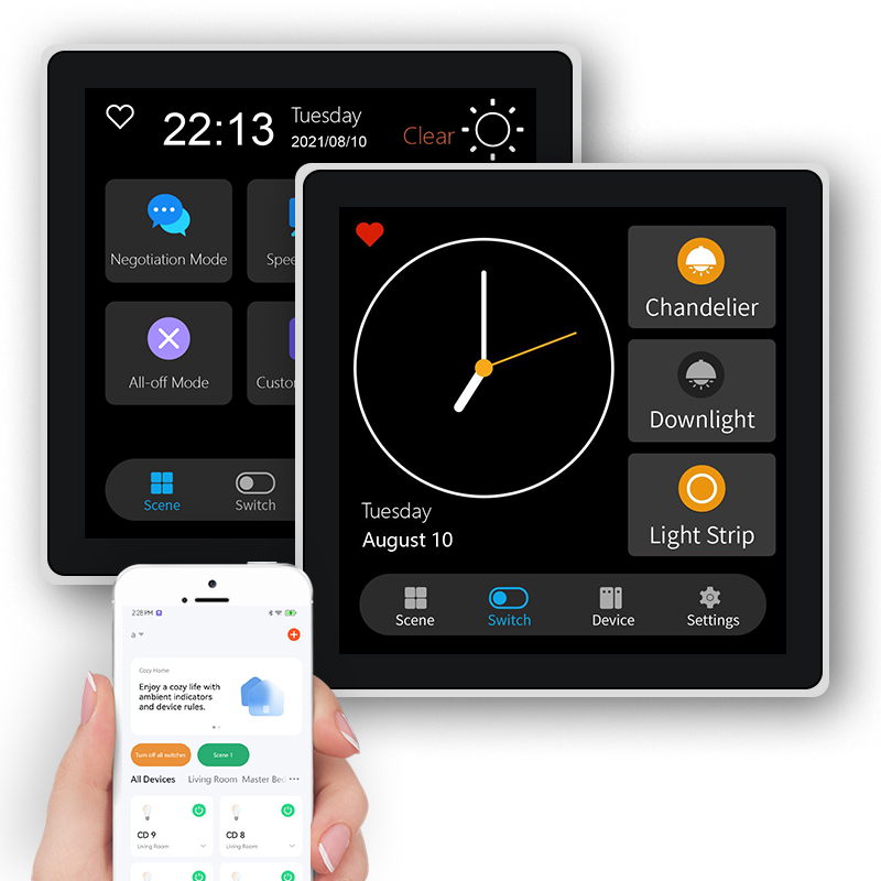 FUERS 4-inch touchscreen Multi - Smart Home Room recensie en prijs